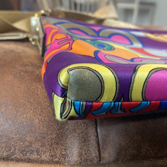 VERY RARE COACH POPPY
GLAM POP C SHOULDER
CROSSBODY CLUTCH BAG - Picture 3 of 5